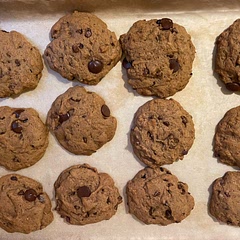 very easy. used a quarter cup less sugar and they still came out perfectly sweet. made these for a party and everyone loved them. texture is more bread-y and soft.