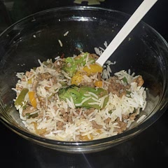So I couldn't find the right chili's so I just used some chili oil instead of regular. I'm generally not a fan of fish oil; I don't normally eat fish at all, husband loves it tho, but the brown sugar and fresh ginger takes it, you can't even taste it. I also added green onion near the end of cooking my toddler ate it up. It joined her clean plate club fast.  The second time I made it I sauteed some veggies first to add them back in later. 