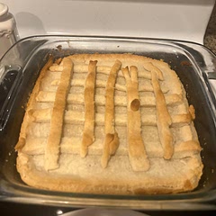 Made the crust from another recipe, but the filling was soooo good! Skipped the mushrooms and had to use media crema as a sub for heavy cream…tasted awesome still! So good will make again!