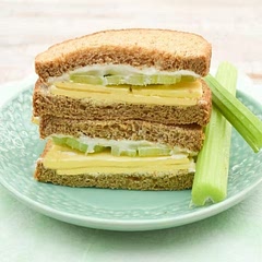 One of my favourite simple lunch sandwiches for work, but you have to use the right spreads for the full on experience and be generous.
