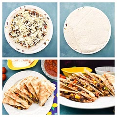 These make a quick lunch or dinner.