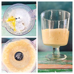 Very quick to make and nice and lemony and tart.