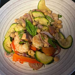 This was good, I liked the lemon juice and I used fresh basil which are good flavors. I added chicken sausage just to add more protein and I would do that again.