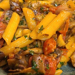 Cooked the mushrooms closer to 45 minutes, and im gluten intolerant so i used gluten free pasta, but it was awesome. 