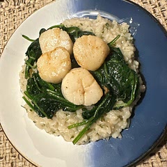 Risotto takes a little time to make, but totally  worth it!