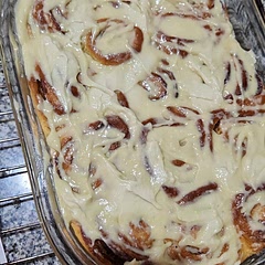 I doubled the icing amount. 