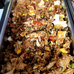 Fried rice is a family favourite so I always double the recipie to ensure there is leftovers. I add fried egg and any extra veggies that need using up and its always a hit.