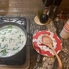Subbed shallots for onions and added basil.