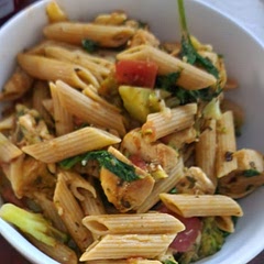 I think I would add bell peppers in the recipe. But.it was really good and I can have it tomorrow for lunch with the leftovers cause it's really filling.