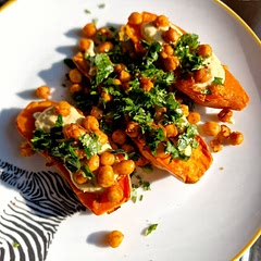 One of my all time favourite recipes. I usually use smoked hummus and it's truly amazing 