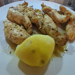 Squeezed some lemon and bam! Really great recipe for air fryer chicken tenderloins. No more dried, boring chicken tenders 😄