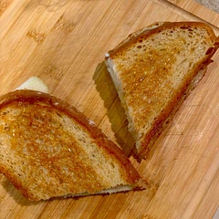 Delicious! Made it on sourdough.