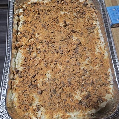 I would just buy the whipped cream topping next time. But it was still delicious!