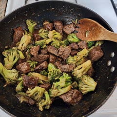 Easy to make. Served with rice