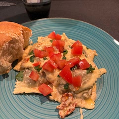 Soooo good! I couldn’t find sun-dried tomato paste anywhere, so I used some from a jar and mashed them as best I could.