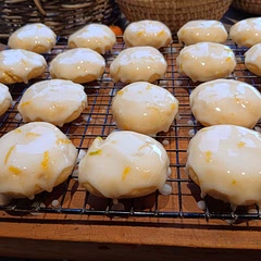 I added lime zesty to the icing as well as the juice. Good for if you need to serve lots. It made 26 small cookies. 