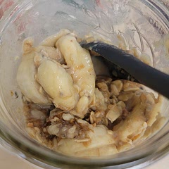 A full cup of milk is way too much. 1/2 cup is perfect so everything is moist but not like eating soup/cereal. I also used half the recommended amount of maple syrup.