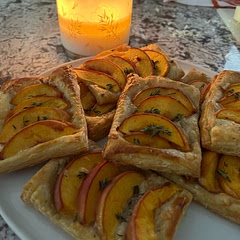 So easy and so good! Be sure to sprinkle the honey though - I forgot originally and it makes a difference.