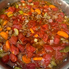 I omitted the can of tomato soup