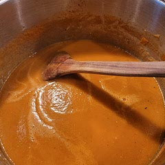 Added a bay leaf, as I always do for soups and stews. Just remember to remove the leaf before blending. Also added fresh parsley. Didn't change anything.  Didn't need to add milk or cream. It was so fresh tasting!