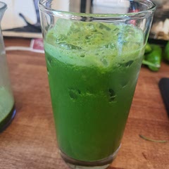 It took some getting use to. I ran out of celery one day, and it tasted better, in my opinion. 
Definitely pour it over ice.