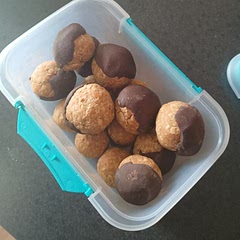 Tasted great I made them last night and even put chocolate on some of them 