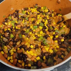 Delicious vegetarian option.