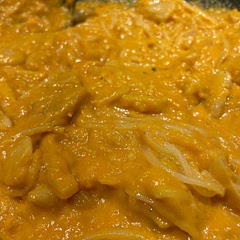 I would recommend cutting up the beans as they are very large. Very hearty and filling soup, would recommend!