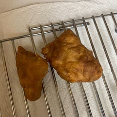 Very good added some franks red hot, seasoned pepper and doubled the salt. This is the best fish batter I have found.  Great on catfish and wiper.