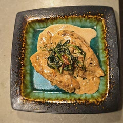 I let the chicken simmer longer in the sauce so it would soak it up more.