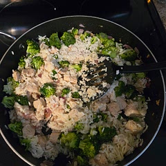 I used rice instead of orzo. Turned out really well. Definitely will be making again!