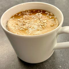 Very easy and absolutely delicious!!! Breakfast of champions!