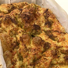 I added flaky salt, pesto and cheese and my friends love it!! Thank you.