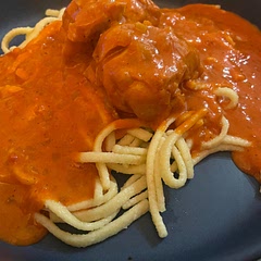 Really delicious, creamy and unique flavor! We ordered high quality imported Hungarian sweet paprika online and it made a big difference in flavor. Used two small Hungarian wax peppers which had some heat. Served over German spaetzle.