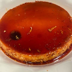 This was my first time making flan, I have never had it but heard good things. This is a very easy recipe to follow. I have a gas stove so making the caramel took about 10 minutes on low heat and got a little darker than I wanted it. It’s very light and tastes amazing, very good for after dinner!