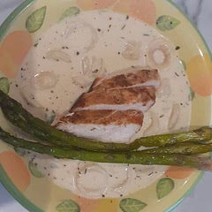 couldn't find orzo, so I just used regular pasta. The sauce was really good, if a bit watery