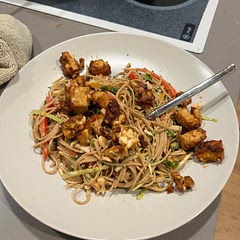 Fantastic, you can extend crisp factor by just putting it back on for a few more minutes . This is gonna be a go to staple now. Good enough to just snack on its own too.
