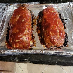 My family loved it. The meatloaf was so moist and flavorful. We ate the first loaf pretty quick. We will be eating the 2nd one tomorrow. I served it with garlic mashed potatoes and sweet corn. Delicious😋 Thank you for the recipe!!