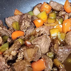 Added a touch of ginger, msg, and pepper to taste.