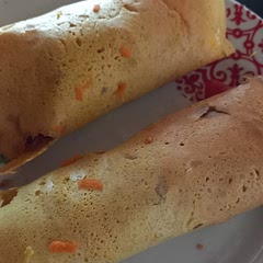 All'inizio ho avuto difficoltà a fare la piadina con la farina di ceci, ma alla fine son venute molto buone