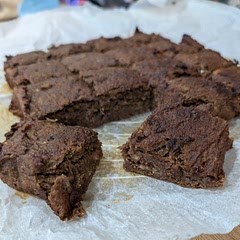I didn't have coconut butter so subbed with 1:1 ratio olive oil (I also totally forgot to add the coconut oil) and they turned out well.  I'll likely make them again!