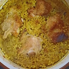 Added a bit of turmeric too, making it again definitely 👌