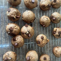 I’ve been wanting to try these since I saw the first tiktok! These are super easy to make and delicious! You’d never know there are lentils in them!