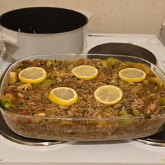Made it ! 
It was delicious,  My Albanian husband  really enjoyed it!