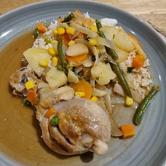 Super easy to put together. We served it with rice and it was delicious!