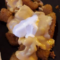 I fried mine In olive oil other then that love them just as good as taco bell!