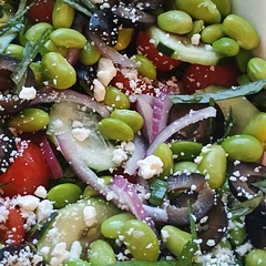 This salad was amazing! Eat the same day or wait to add the dressing until ready to serve. 10/10