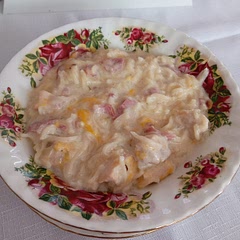 I used noodles instead of pasta.It is much nicer