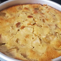 Had to bake 10 extra minutes, but I used frozen apples so probably why. Works just as well though and still tastes great! Oh I replaced the rum with pineapple juice as it's what I had on hand 😁