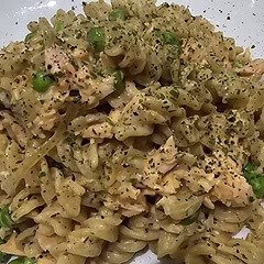 Very good. Need to adjust my timing next time as the pasta was ready before everything else; I couldn't steam the salmon above the pasta so I had to do mine in the oven wrapped in foil.